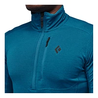 Black Diamond Men's Coefficient LT 1/4 Zip Pullover Top