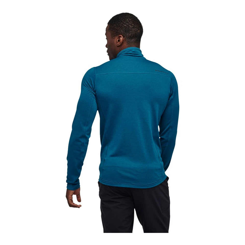 Black Diamond Men's Coefficient LT 1/4 Zip Pullover Top