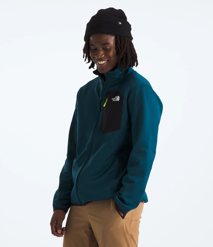 The North Face Men's Crest Full Zip Long Sleeve Top