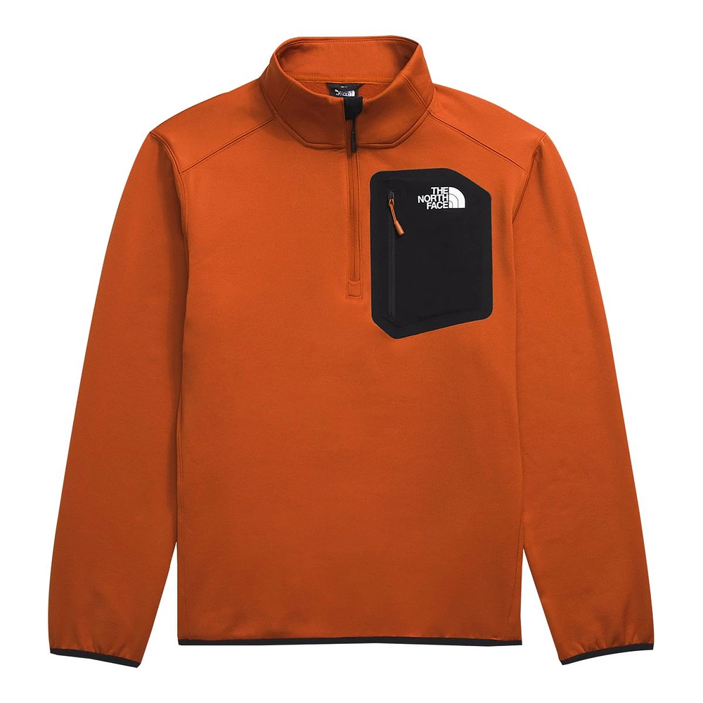 The North Face Men's Crest 1/4 Zip Long Sleeve Top