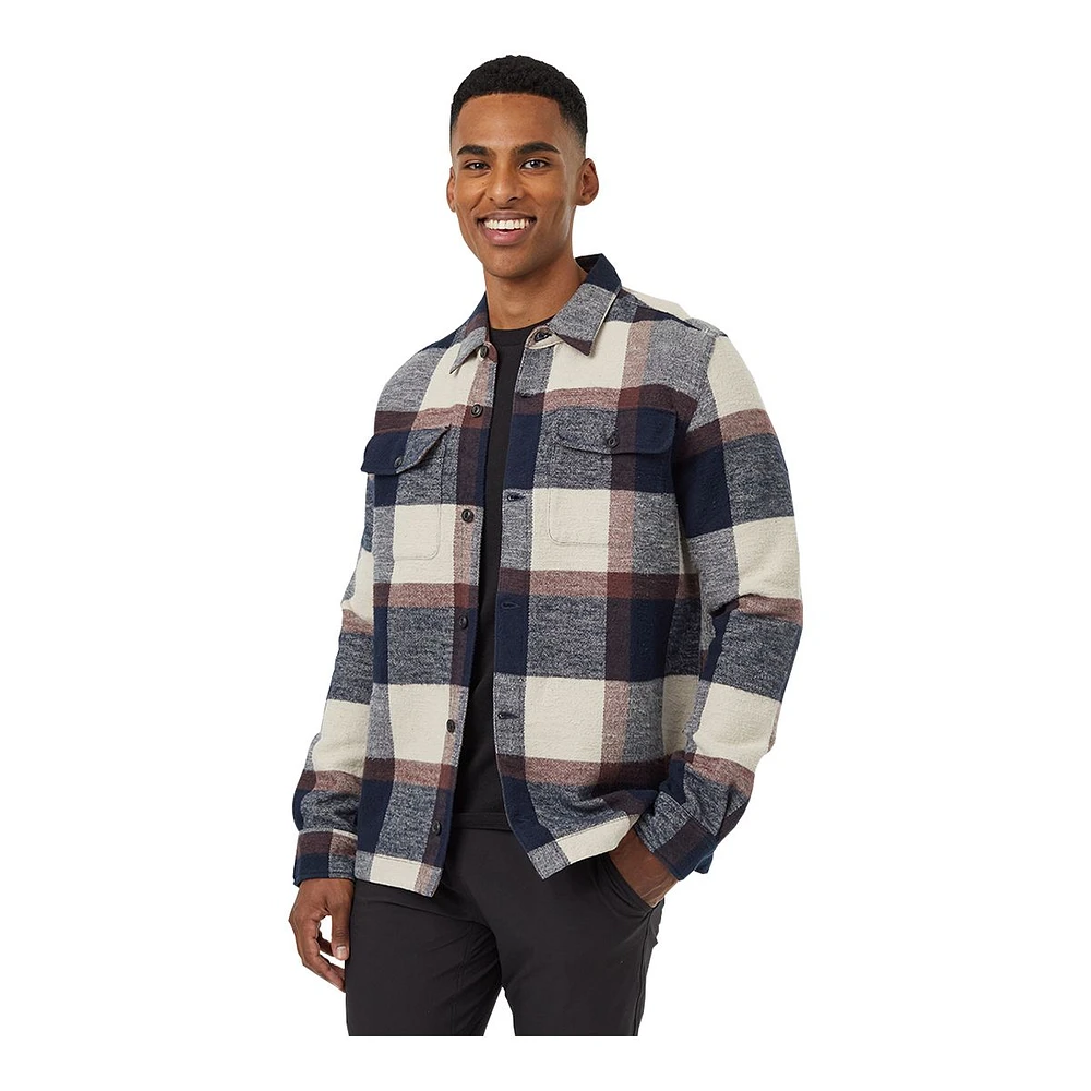 tentree Men's Heavy Weight Flannel Jacket