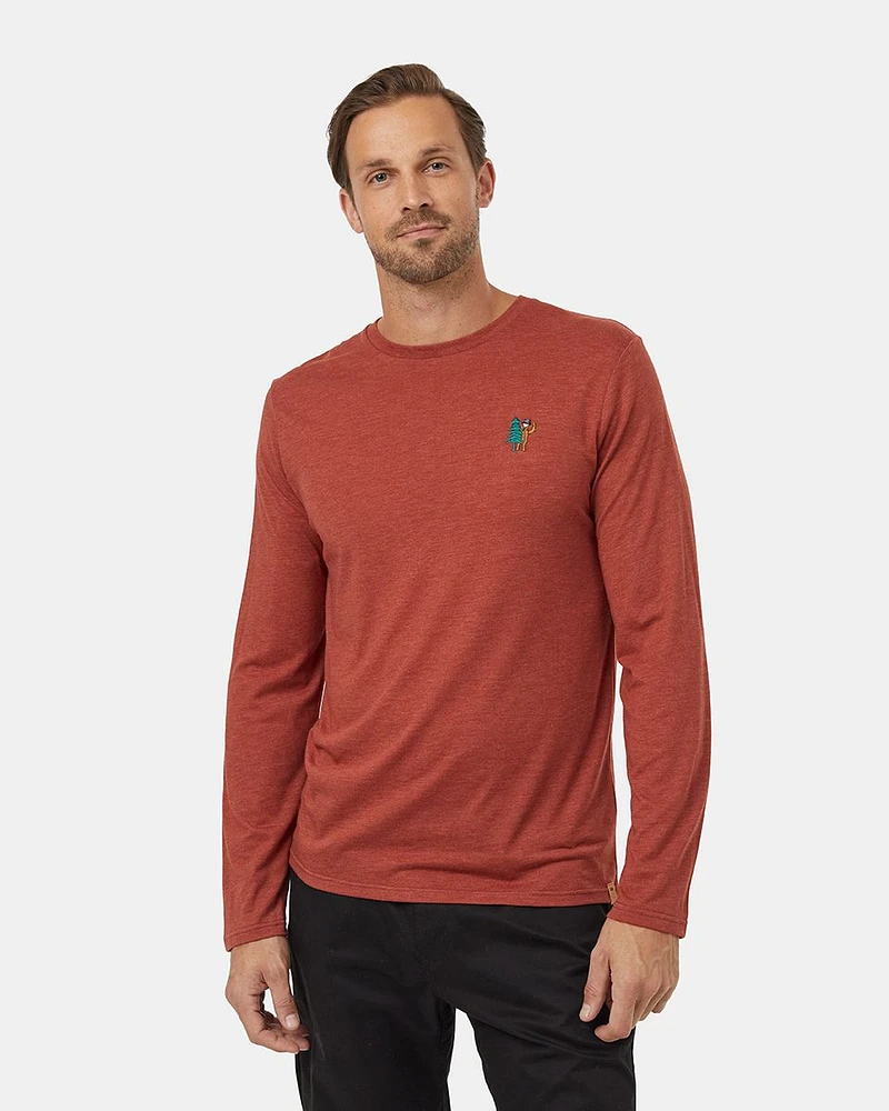 Tentree Men's Fall Sasquatch Long Sleeve T Shirt