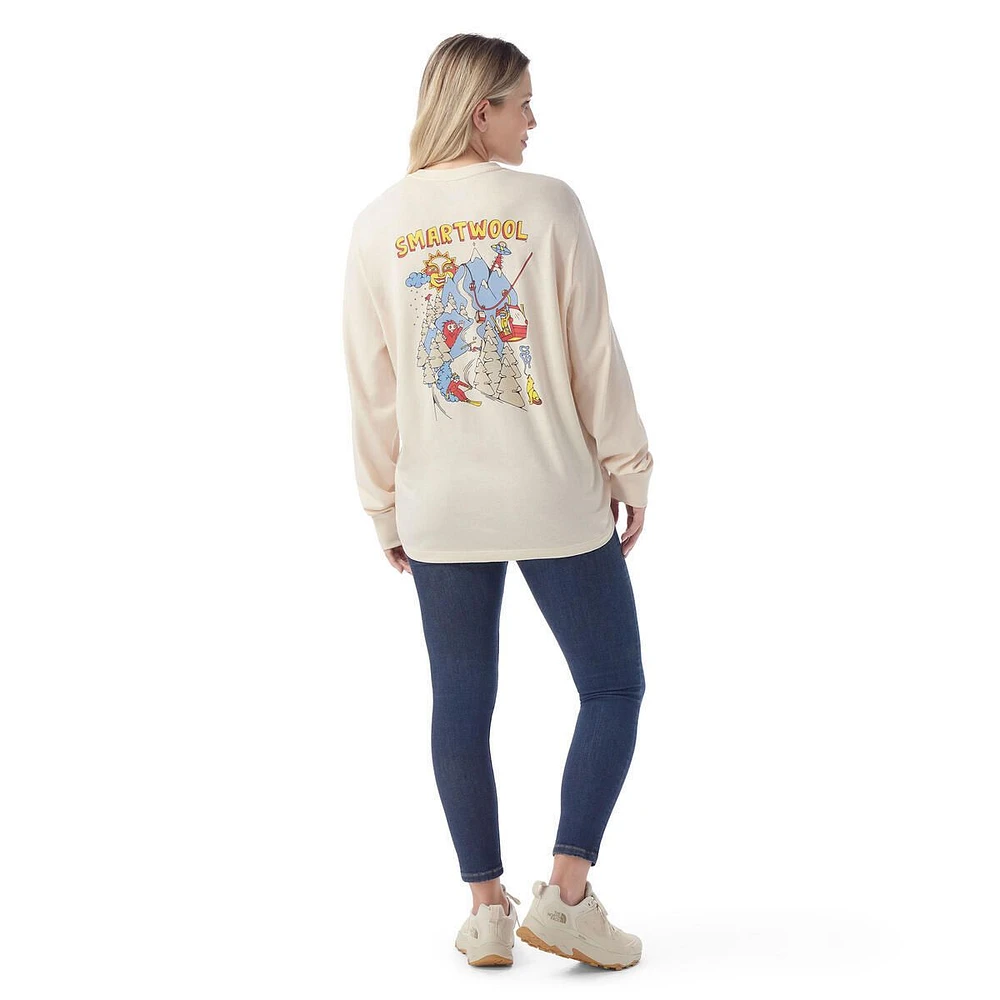 Smartwool Unisex Ski Circus Graphic Long Sleeve T Shirt