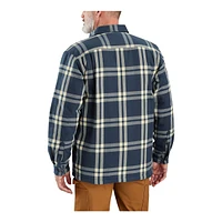 Carhartt Men's Flannel Sherpa Lined Jacket