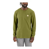 Carhartt Men's Heavyweight C Pocket Long Sleeve T Shirt