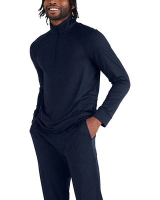 SAXX Men's PeakDaze Half Zip Long Sleeve Top