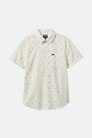 Brixton Men's Charter Print Woven T Shirt