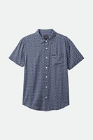 Brixton Men's Charter Print Woven T Shirt