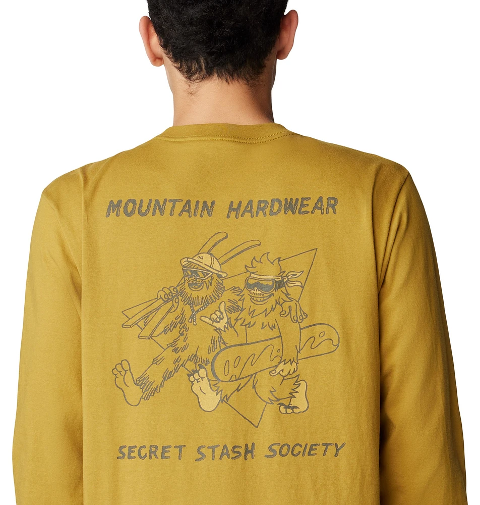 Mountain Hardwear Men's Secret Stash Long Sleeve T Shirt