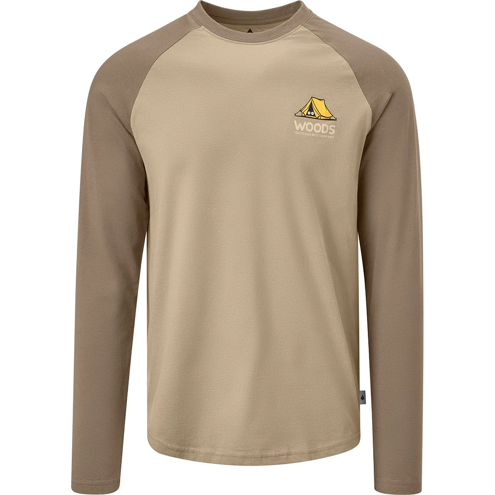 Woods Men's Dalton Tent Long Sleeve T Shirt