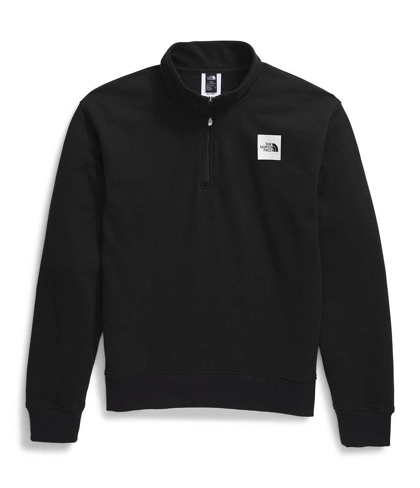 The North Face Men's Box Half Dome 1/4 Zip Long Sleeve Top