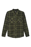 O'Neill Men's Glacier Plaid Long Sleeve Shirt