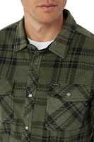 O'Neill Men's Glacier Plaid Long Sleeve Shirt