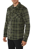 O'Neill Men's Glacier Plaid Long Sleeve Shirt