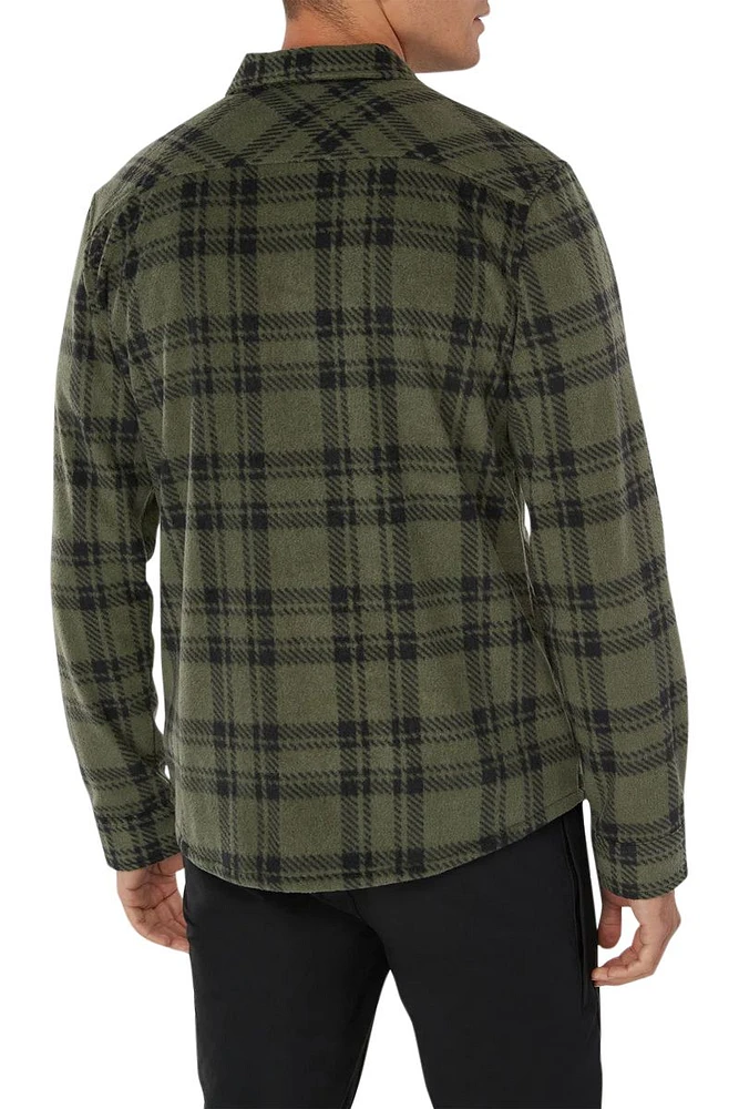 O'Neill Men's Glacier Plaid Long Sleeve Shirt