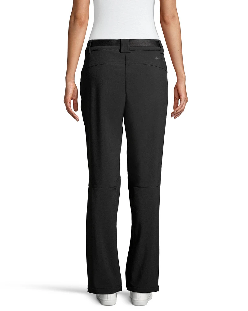 McKinley Women's Shalda Softshell Pants, Hiking, Outdoor, Waterproof