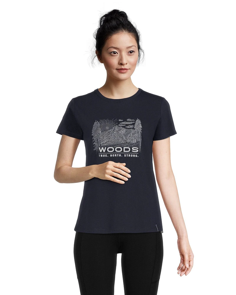 Woods Women's Cayley Graphic T Shirt