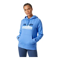 Helly Hansen Women's Nord Graphic Pullover Hoodie, Kangaroo Pocket