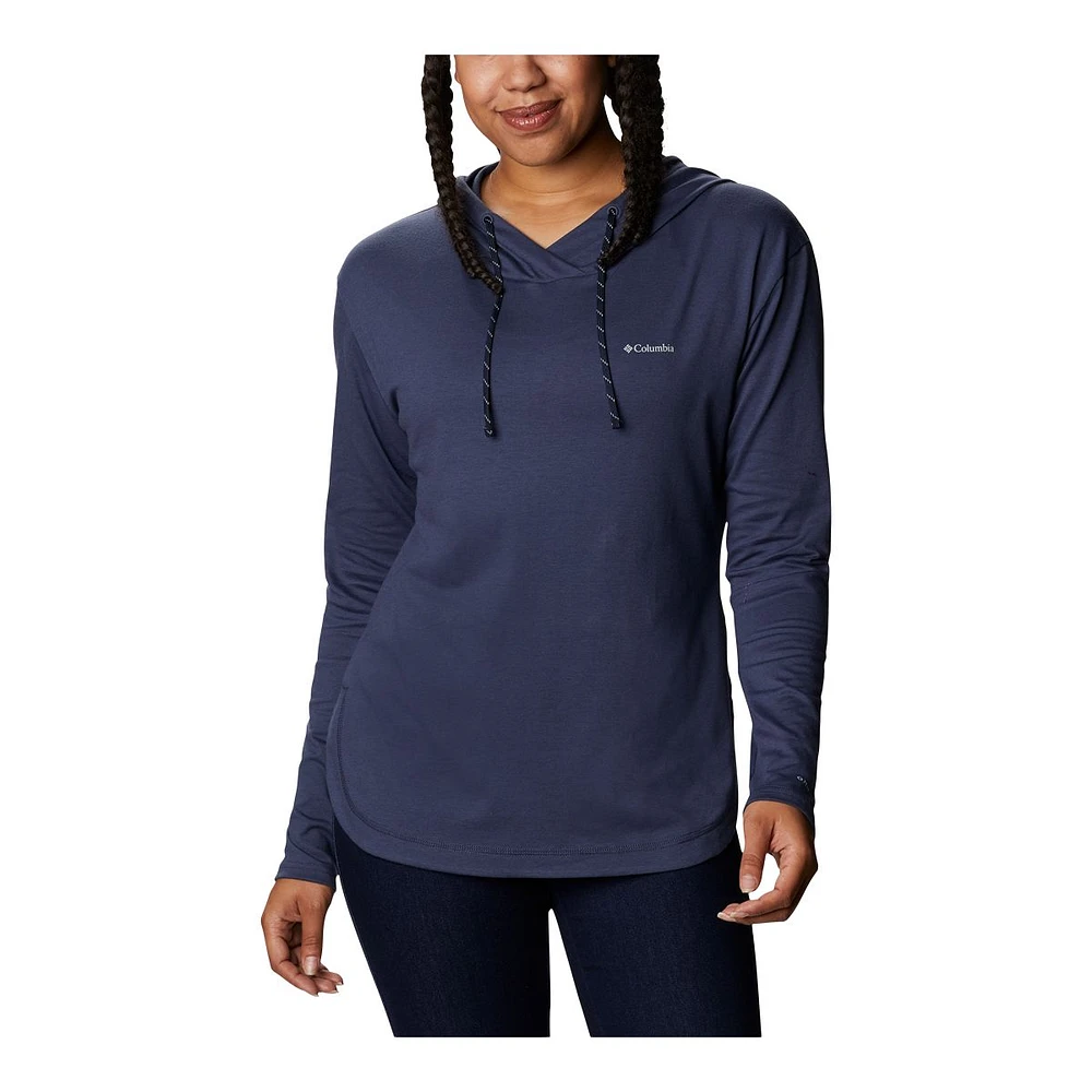 Columbia Women's Sun Trek Pullover Hoodie, Moisture-Wicking