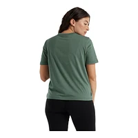 Icebreaker Women's Central Wool Blend Hiking T Shirt