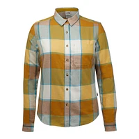 The North Face Women's Berkeley Long Sleeve Button Up Plaid Shirt