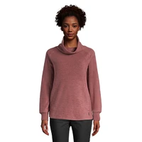 Woods Women's Copeland Funnel Neck Fleece Pullover, Relaxed Fit