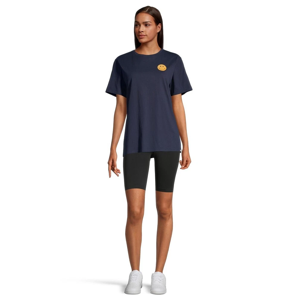 Ripzone Women's Ancaster Happyface Boyfriend T Shirt