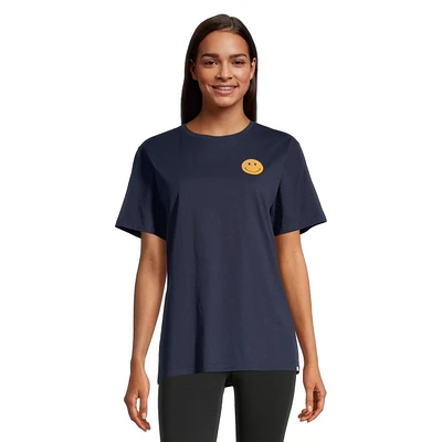 Ripzone Women's Ancaster Happyface Boyfriend T Shirt