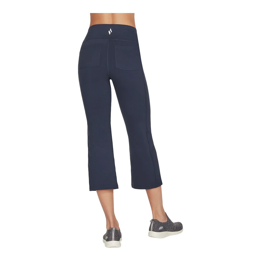 Skechers Women's GOflex™ Walk Lite Crop Pants, Training, High Rise, Stretch