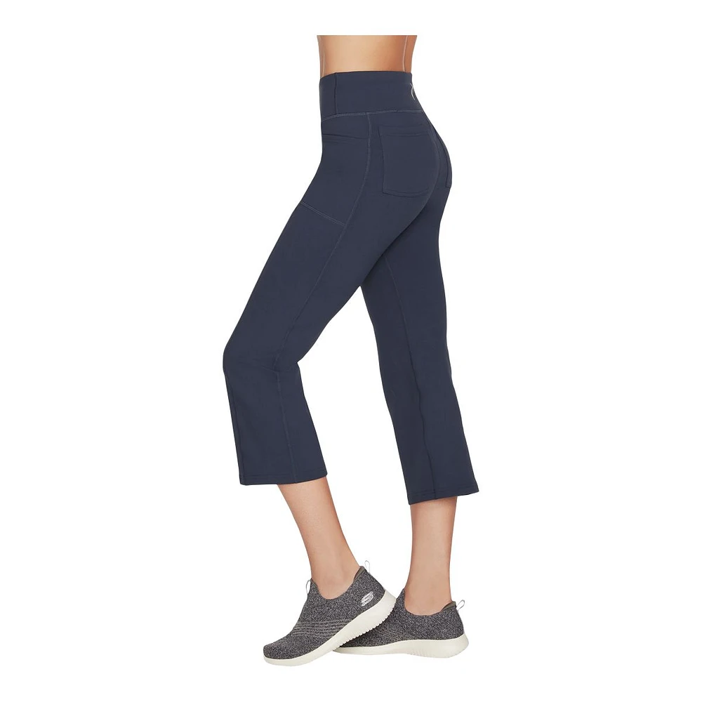 Skechers Women's GOflex™ Walk Lite Crop Pants, Training, High Rise, Stretch