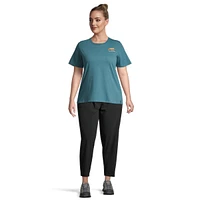 Woods Women's Cayley Graphic Cotton Blend T Shirt, Relaxed Fit