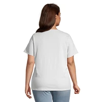 Woods Women's Cayley Graphic Cotton Blend T Shirt, Relaxed Fit