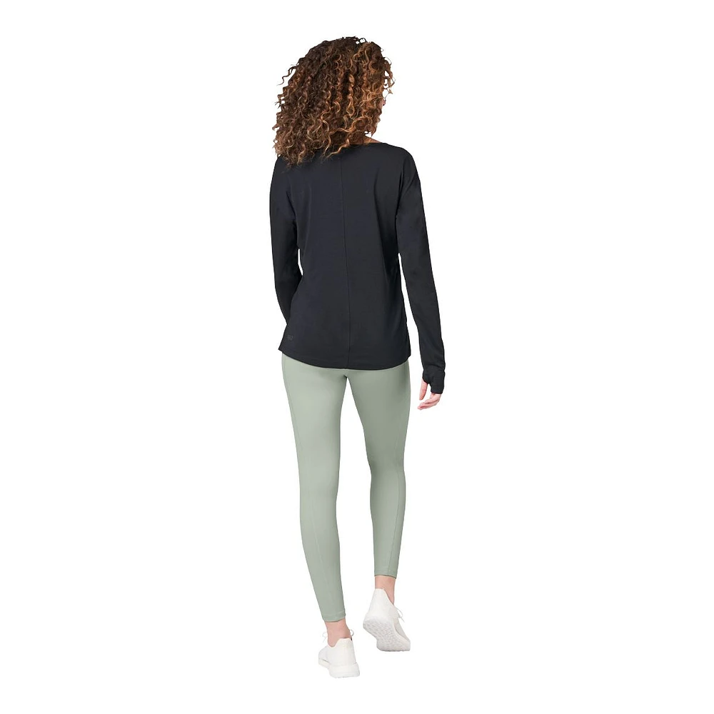 Friday FWD Women's Modal Minimal Long Sleeve T Shirt