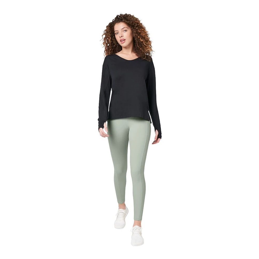 Friday FWD Women's Modal Minimal Long Sleeve T Shirt