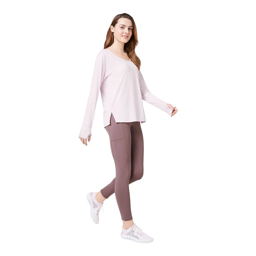 Friday FWD Women's Modal Minimal Long Sleeve T Shirt