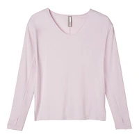 Friday FWD Women's Modal Minimal Long Sleeve T Shirt