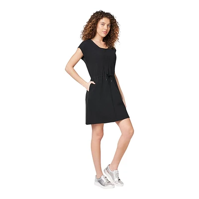 Friday FWD Women's Cotton Cinching Dress