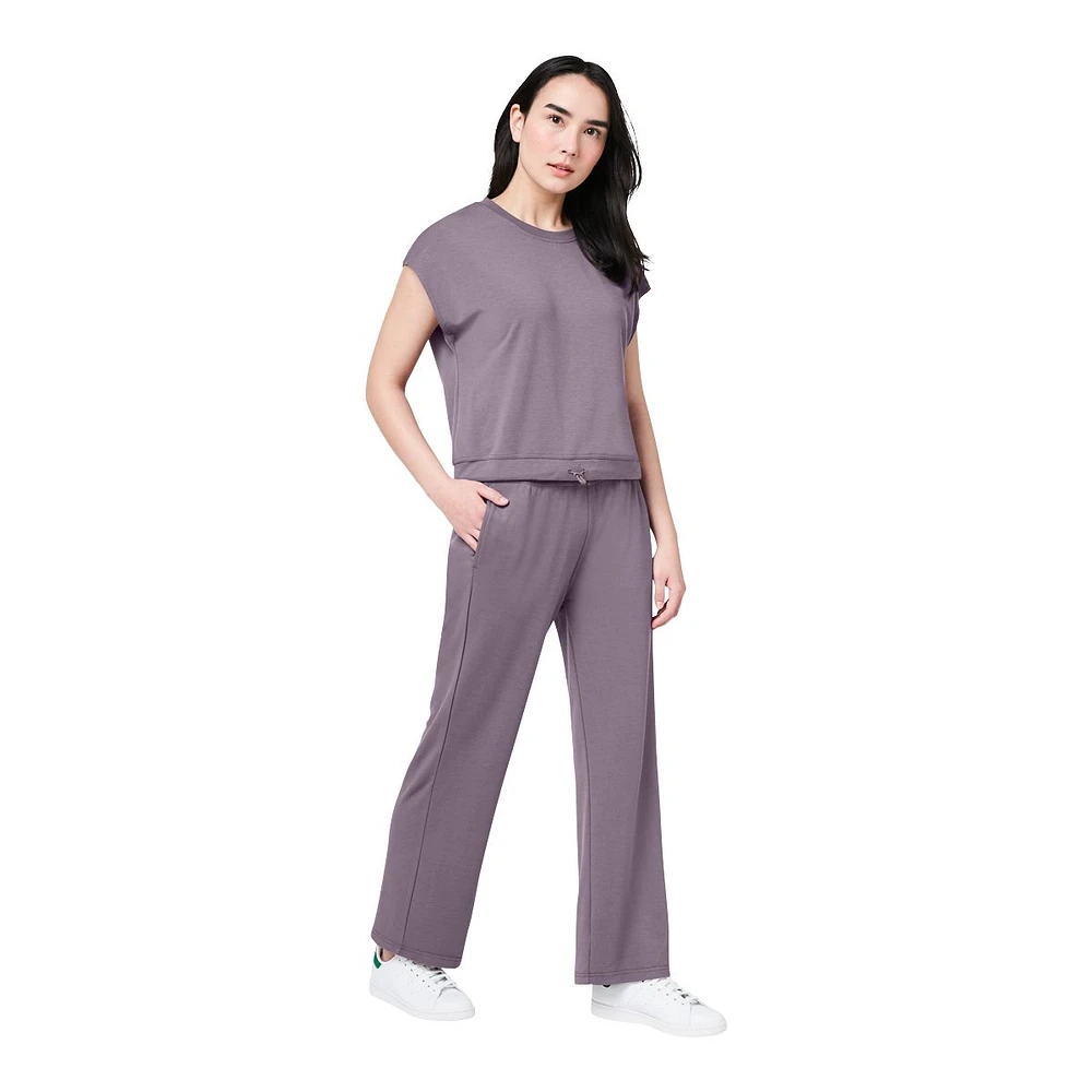 FWD Women's Free All Day Pants, Casual, Relaxed Fit, Mid Rise