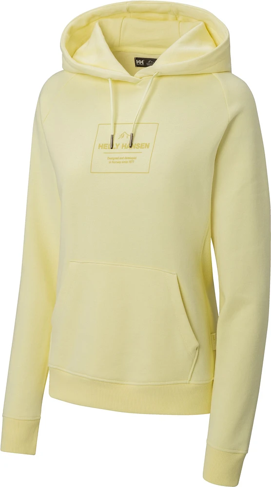 Helly Hansen Women's F2F Pullover Hoodie, Organic Cotton, Kangaroo Pocket