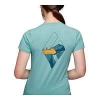 Black Diamond Women's Desert To Mountain T Shirt