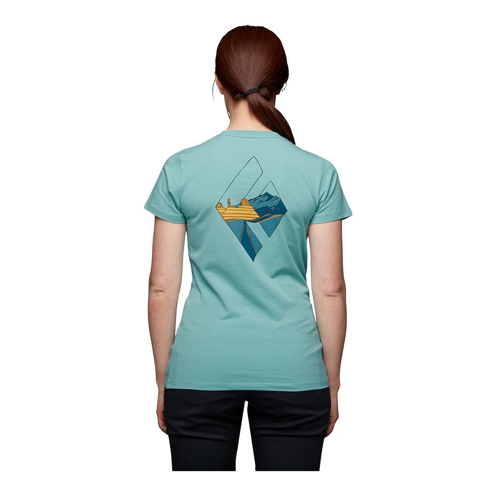 Black Diamond Women's Desert To Mountain T Shirt