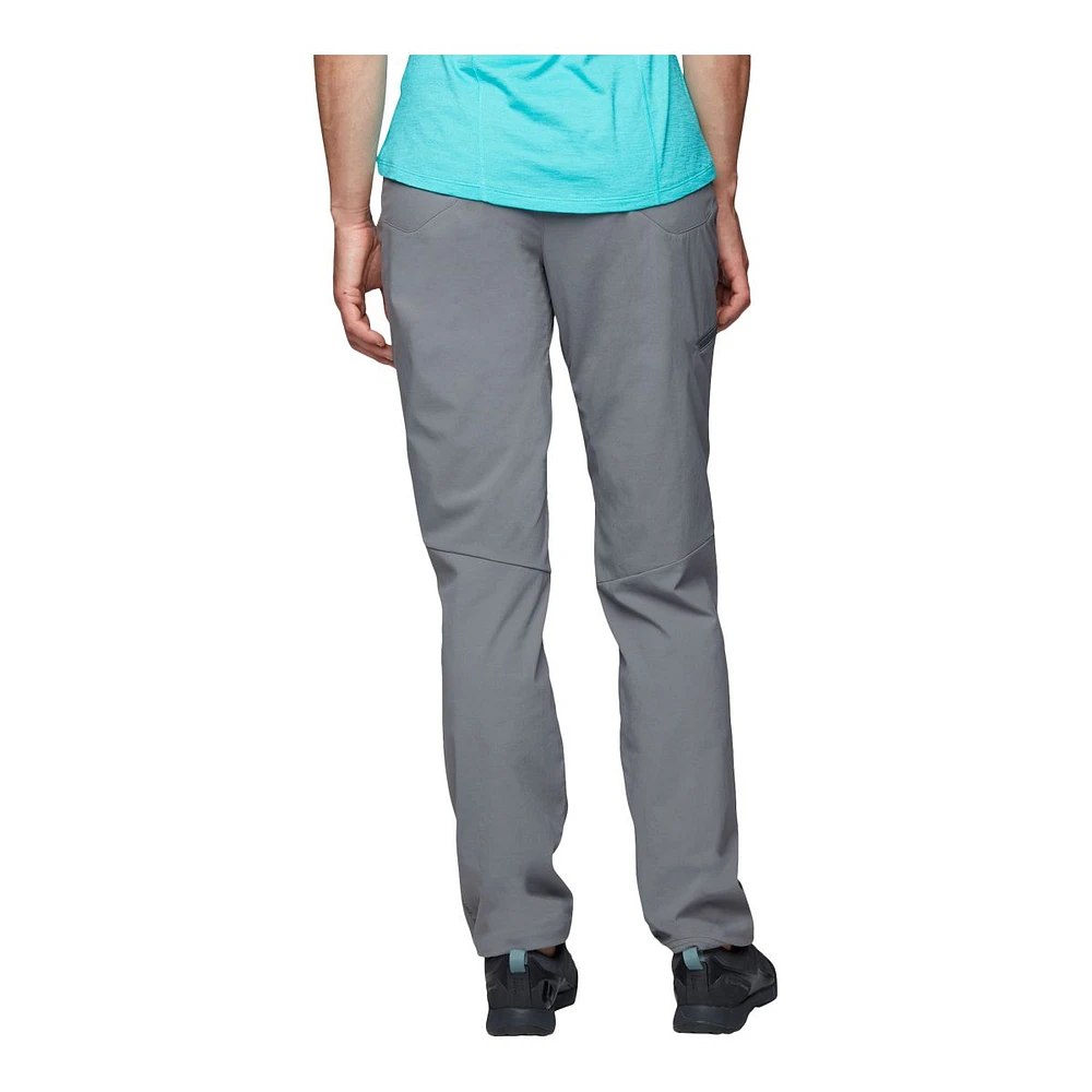 Black Diamond Women's Technician Alpine Pants, Hiking, Climbing, Straight Cut