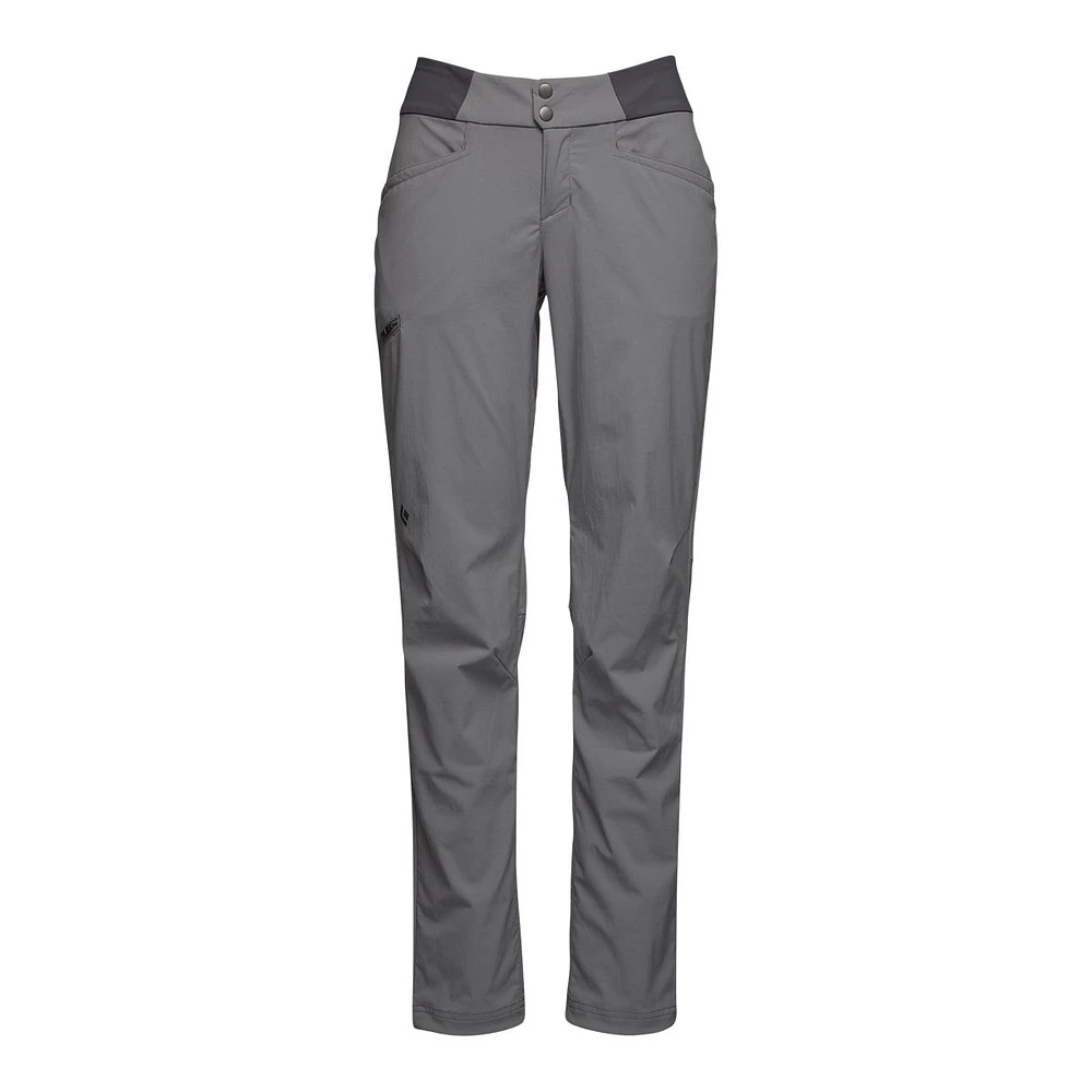 Black Diamond Women's Technician Alpine Pants, Hiking, Climbing, Straight Cut