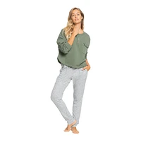 Roxy Women's Sweet Surf Crewneck Crop Sweatshirt, Relaxed Fit