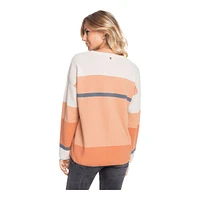 Roxy Women's Metro Sound Stripe Sweater