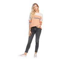 Roxy Women's Metro Sound Stripe Sweater