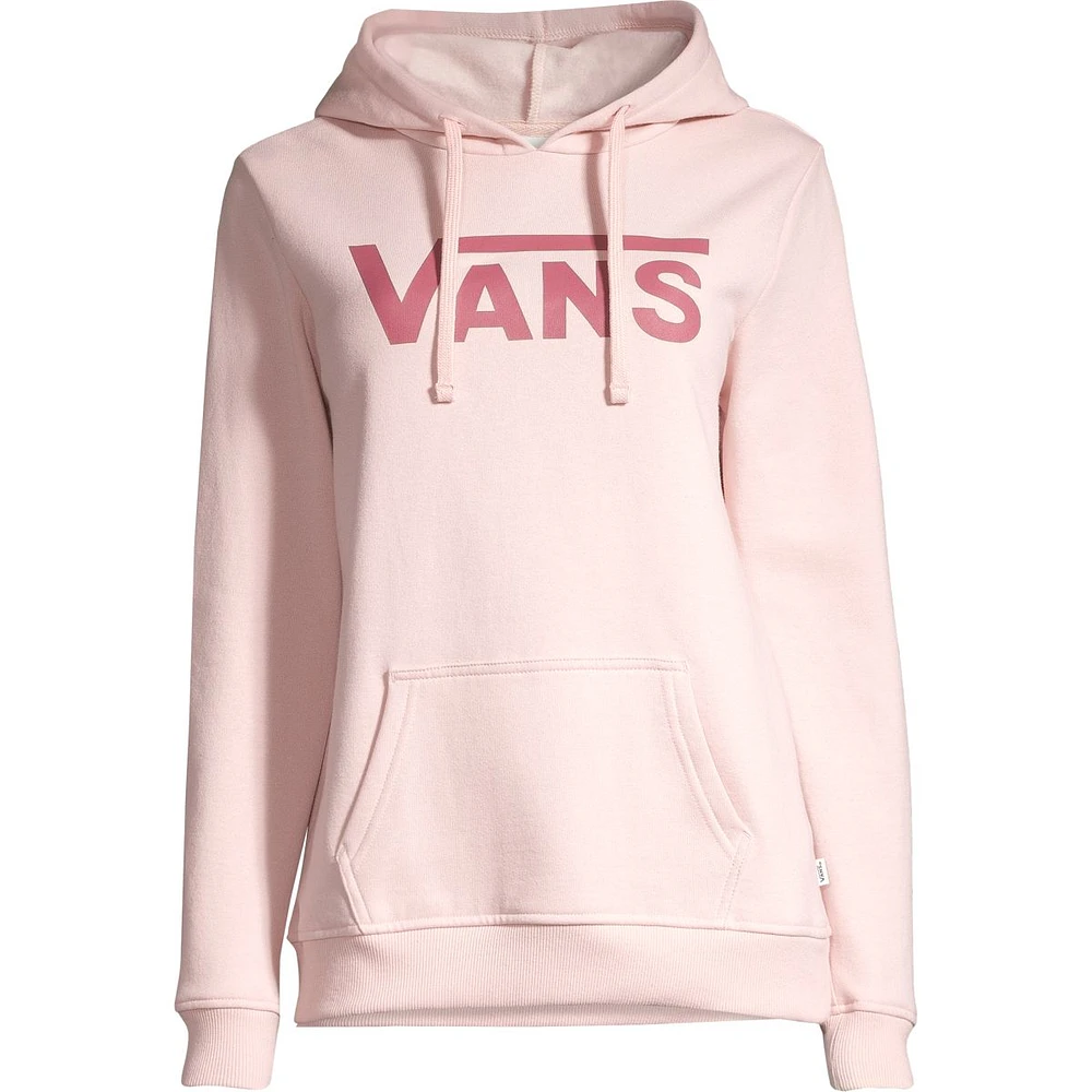 Vans Women's Classic V Pullover Hoodie, Cotton Blend, Kangaroo Pocket