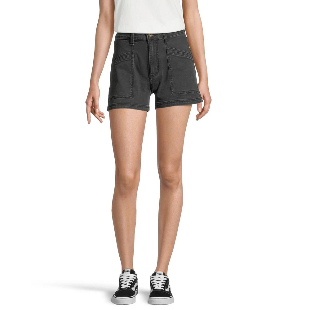 Vans Women's Jessie Black Denim Shorts