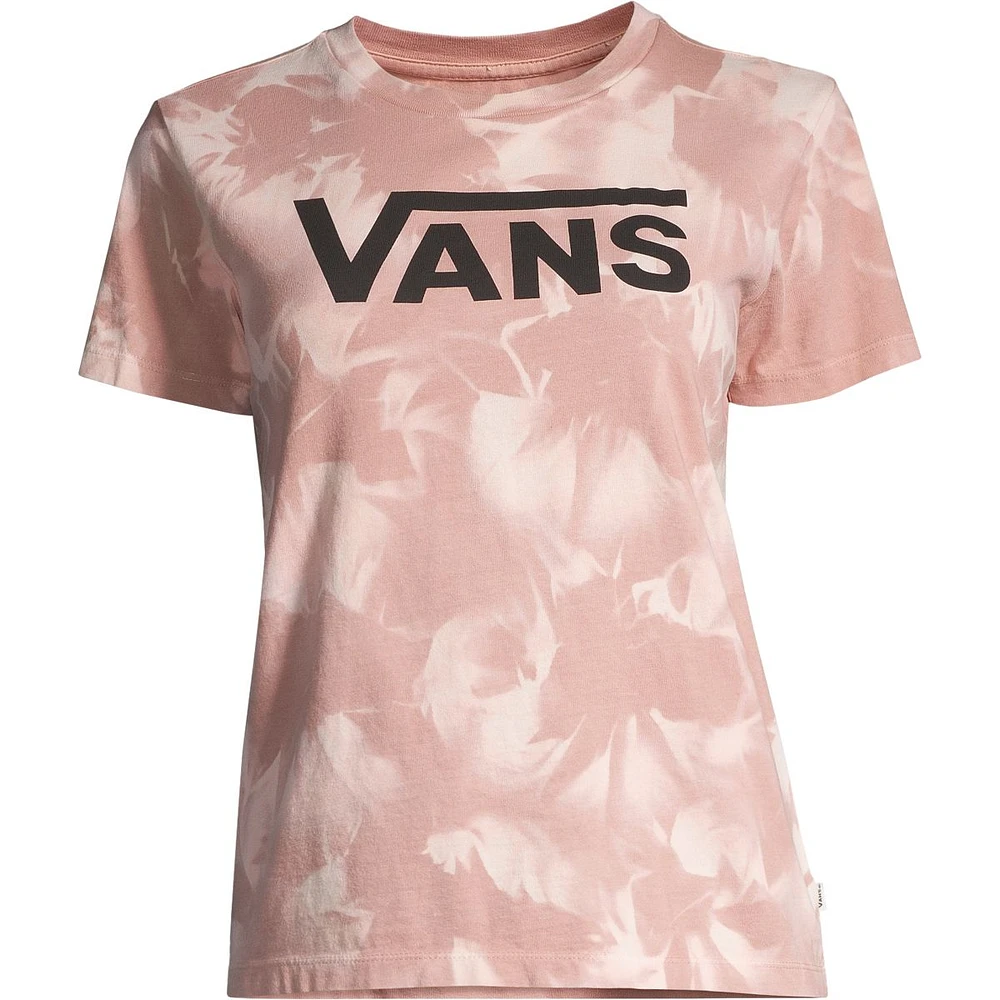 Vans Women's Logo Wash Crew T Shirt