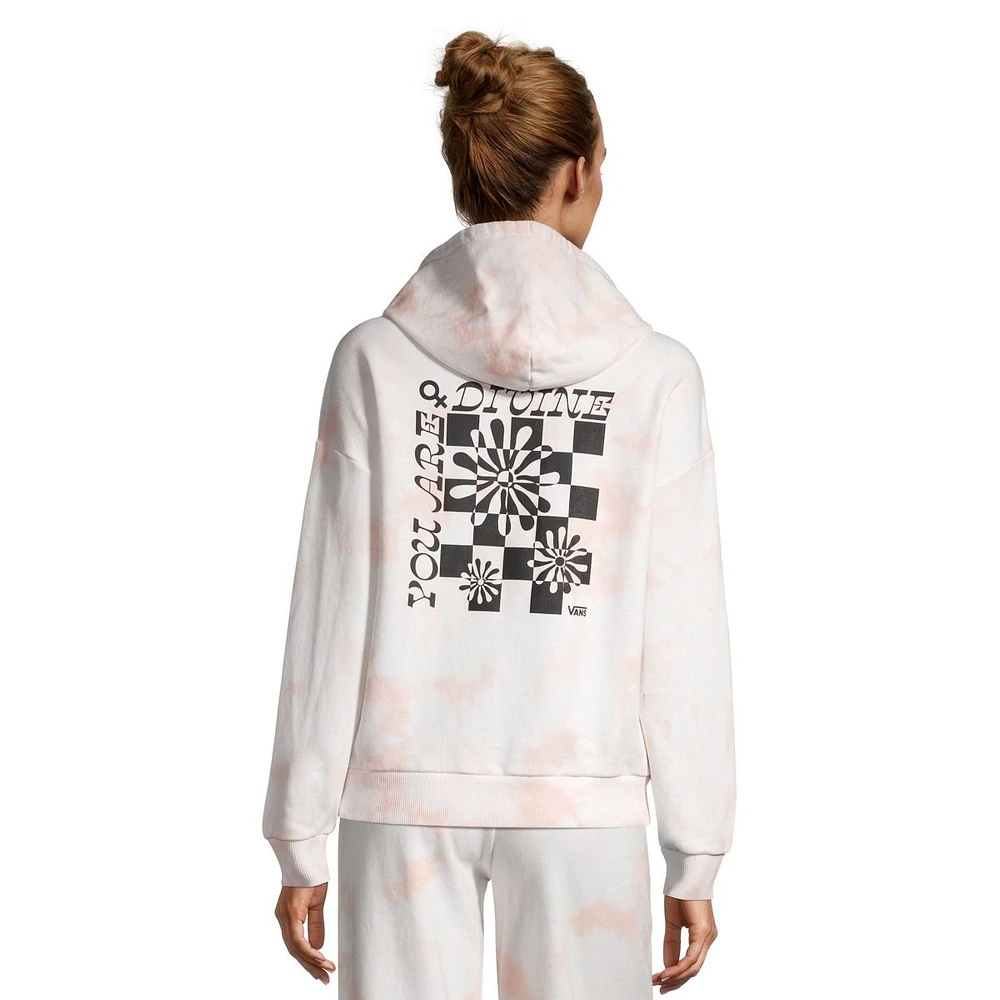 Vans Women's X IWD Divine Energy Pullover Hoodie, French Terry, Oversized